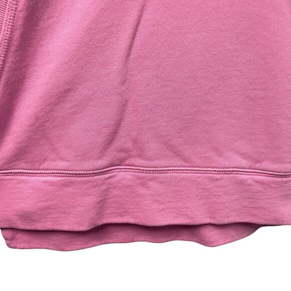Lilly Pulitzer Luxletic Beach Comber Pullover Sweatshirt Pink Size Medium AS IS - Picture 6 of 6